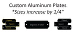Custom Size Aluminum Plates (CAP001)