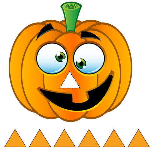 Goofy Pin the Nose on the Pumpkin (HGH002)