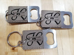 Leather Key Chain Bottle Opener (LK001)