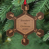 Baby's First Snowflake (ORN007) - Personalized