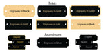 Standard Brass Plates (PP005)