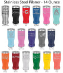 Mr and Mrs - Fancy - Personalized (2 Piece Set) (ST015)