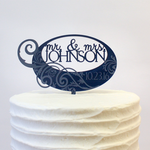 Mr and Mrs - Personalized (W021)
