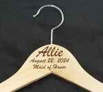 Wood Hanger - Bridal - Personalized (WH001)