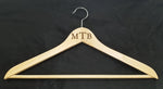 Simple Monogram Wood Hanger (WH003)